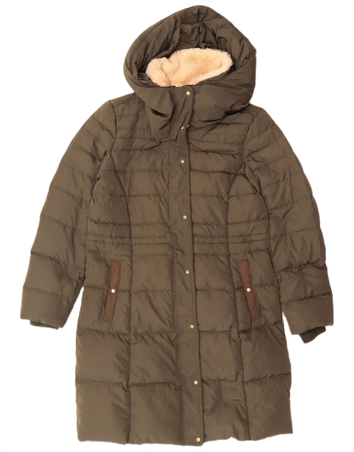 Palton căptușit pentru femei Vero Moda, mare, kaki, poliester, iarnă