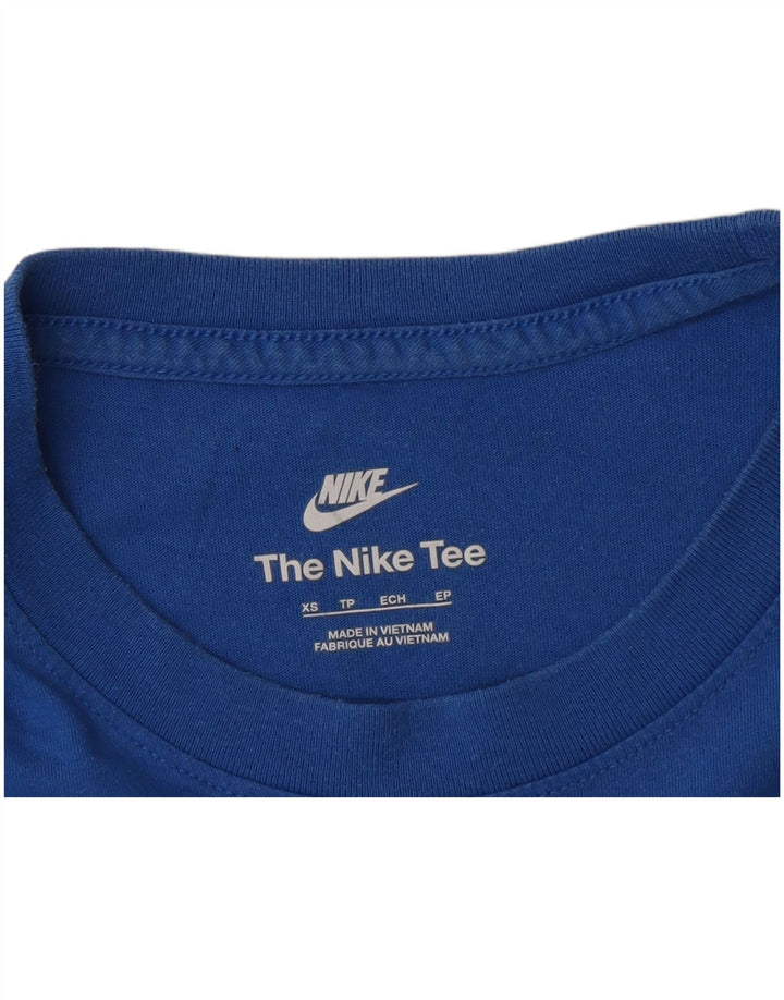 Tricou pentru bărbați Nike Top XS Albastru