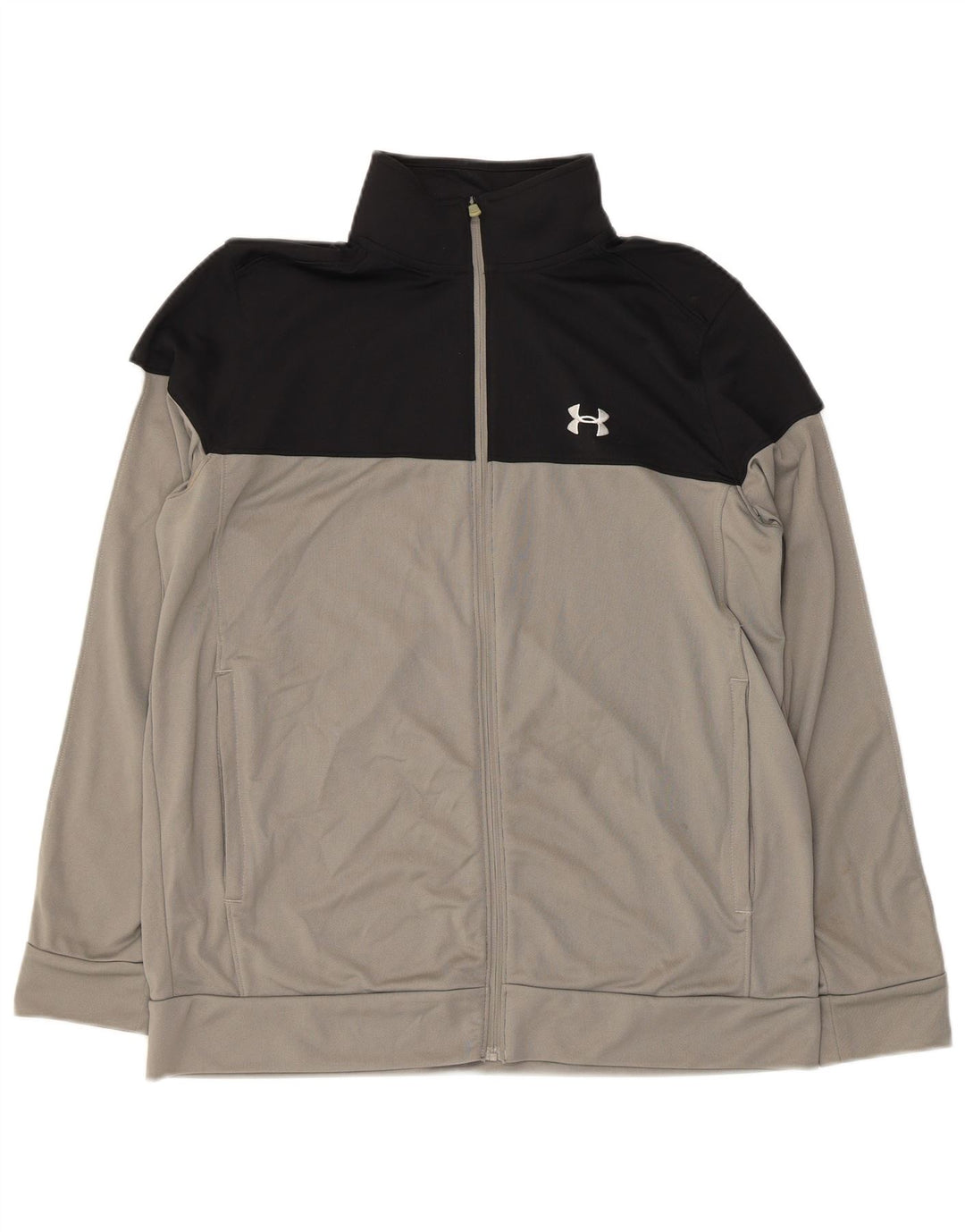Jachetă de trening pentru bărbați UNDER ARMOUR, mare, gri, bloc de culoare