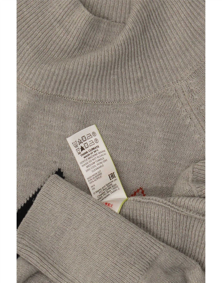 Pulover cu gât țestoasă pentru femei Marks & Spencer UK 6 XS gri