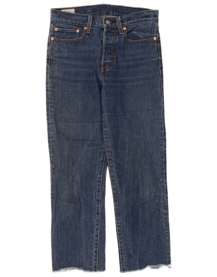 Blugi drepti pentru femei Levi's W27 L28 Bumbac albastru