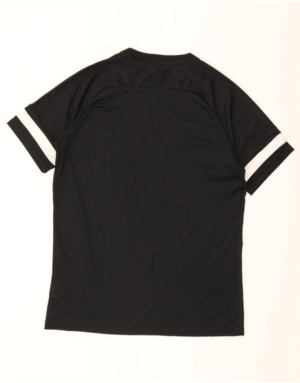 Tricou pentru bărbați Nike Dri Fit Top mare, negru, poliester color bloc
