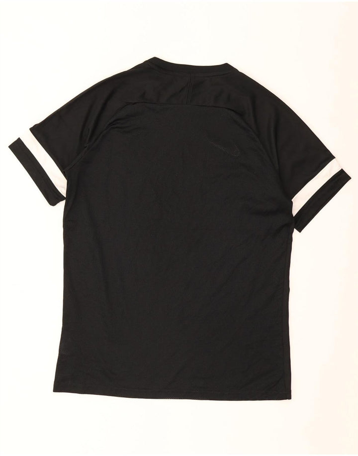 Tricou pentru bărbați Nike Dri Fit Top mare, negru, poliester color bloc