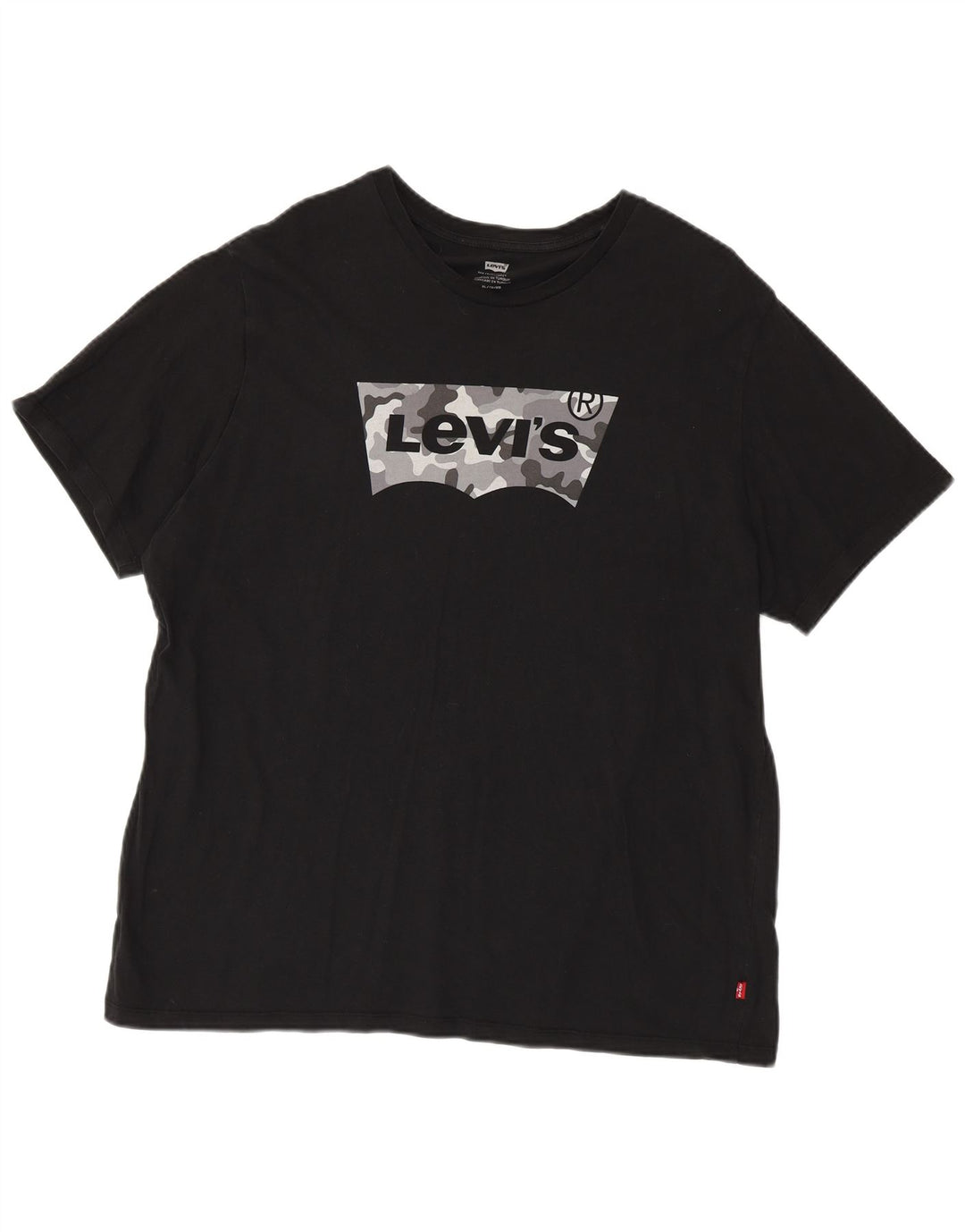 Tricou grafic pentru bărbați LEVI'S Top XL bumbac negru