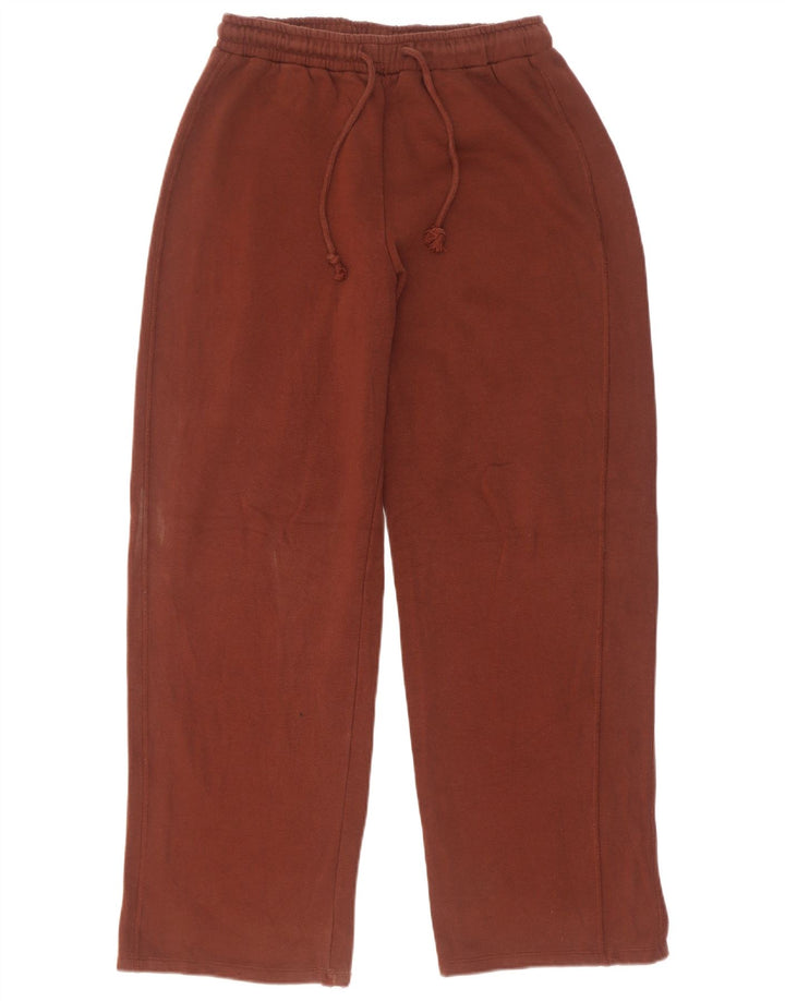 Pantaloni de trening Zara pentru femei UK 10 mic maro bumbac