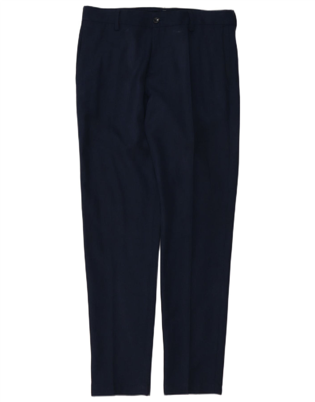 Pantaloni de costum slim pentru bărbați Zara EU 40 Mediu L31 L32 Bleumarin Poliester