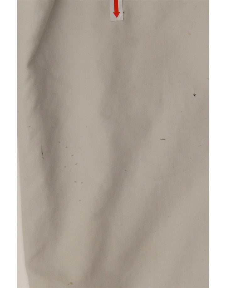 Pantaloni de vânt pentru bărbați NIKE, mediu W32 L31, alb, bloc de culoare