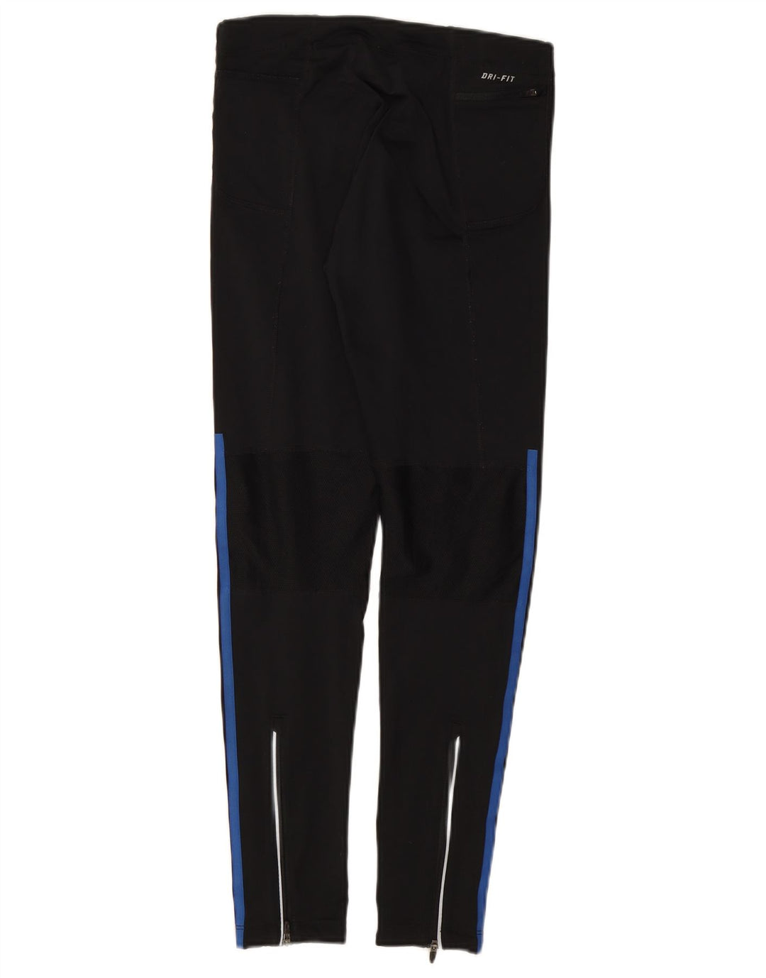 NIKE Womens Dri Fit Leggings UK 8 Small Black Polyester