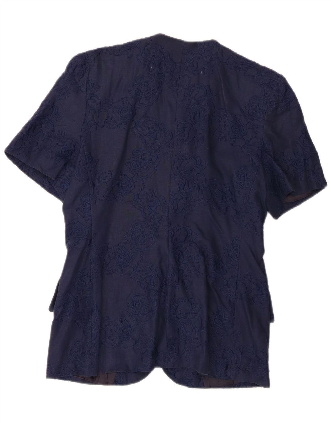 Gai Mattiolo Jachetă cu mânecă scurtă pentru femei IT 48 XL In albastru bleumarin