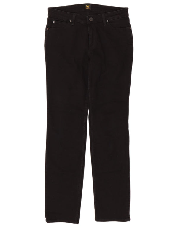 Blugi Lee Marion drepte pentru femei W31 L33 bumbac negru