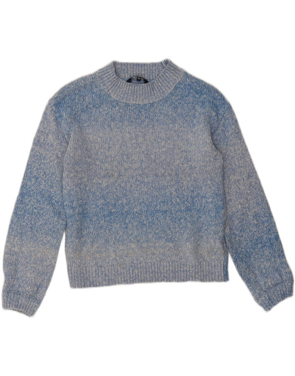 Crew Clothing Pulover cu gât țestoasă pentru femei UK 10 Small Blue