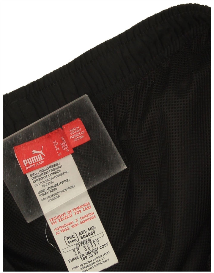 Pantaloni scurți sport Puma Graphic Bermuda XL, negru, poliester