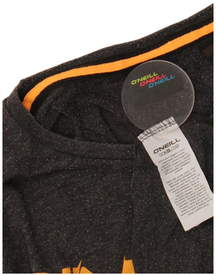 O'NEILL Tricou grafic pentru bărbați Top din bumbac gri mediu