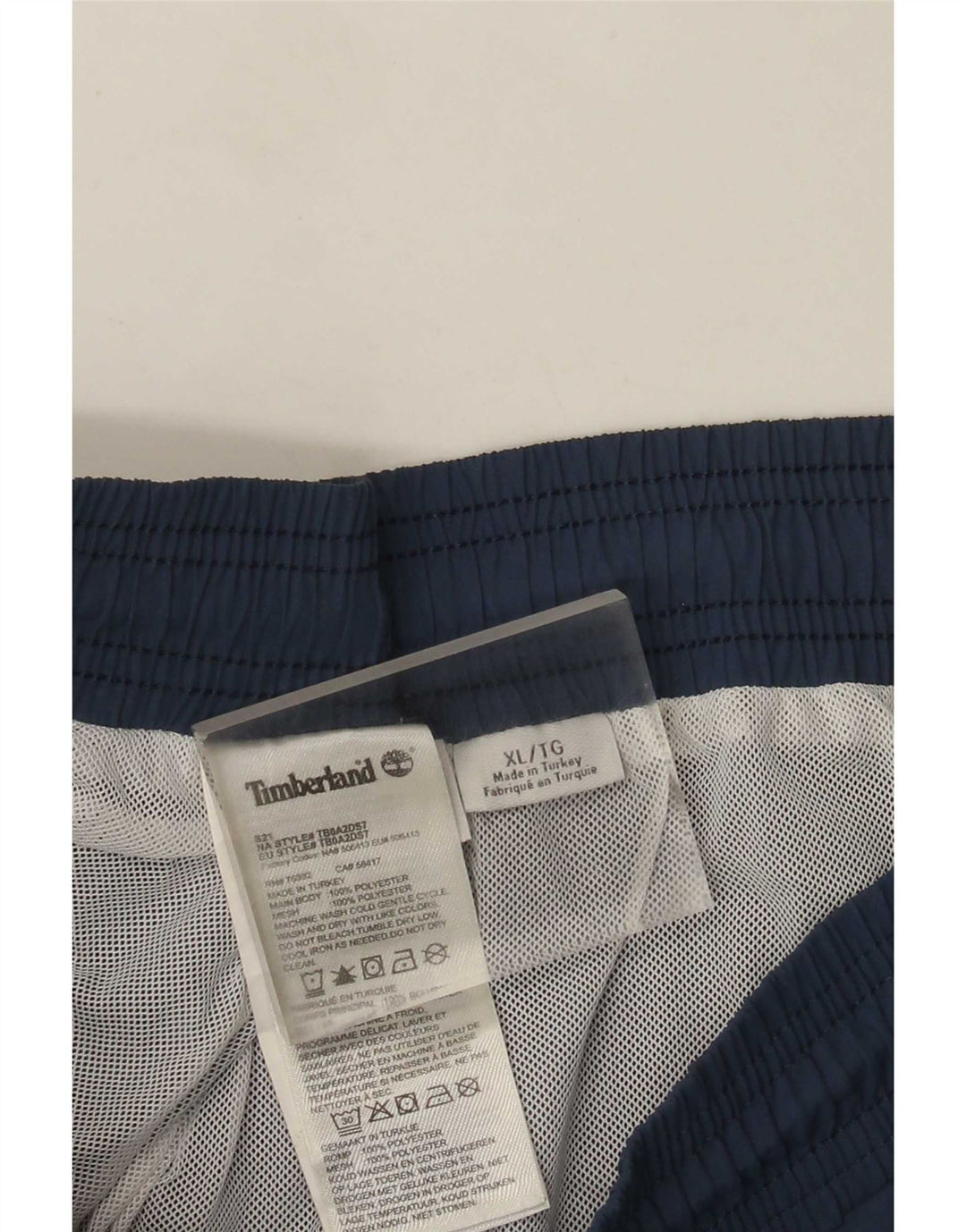 Pantaloni scurți de înot Timberland pentru bărbați XL poliester bleumarin