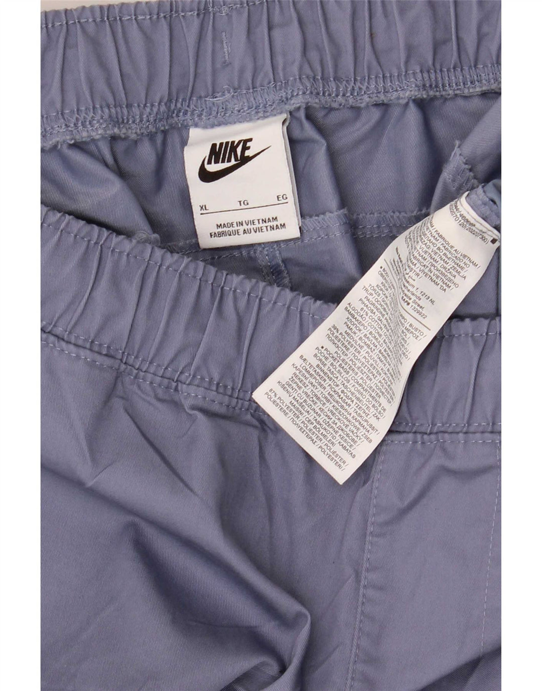 Pantaloni de trening pentru bărbați Nike XL, albastru, poliester