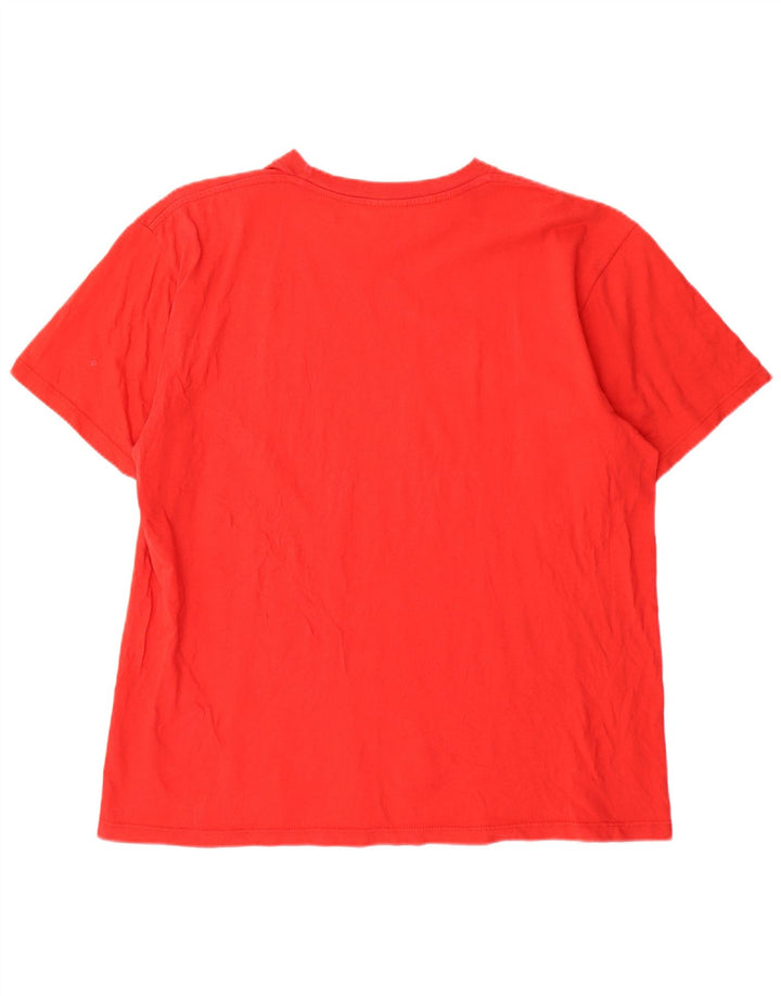 Tricou grafic pentru bărbați CHAMPION Top 2XL Roșu
