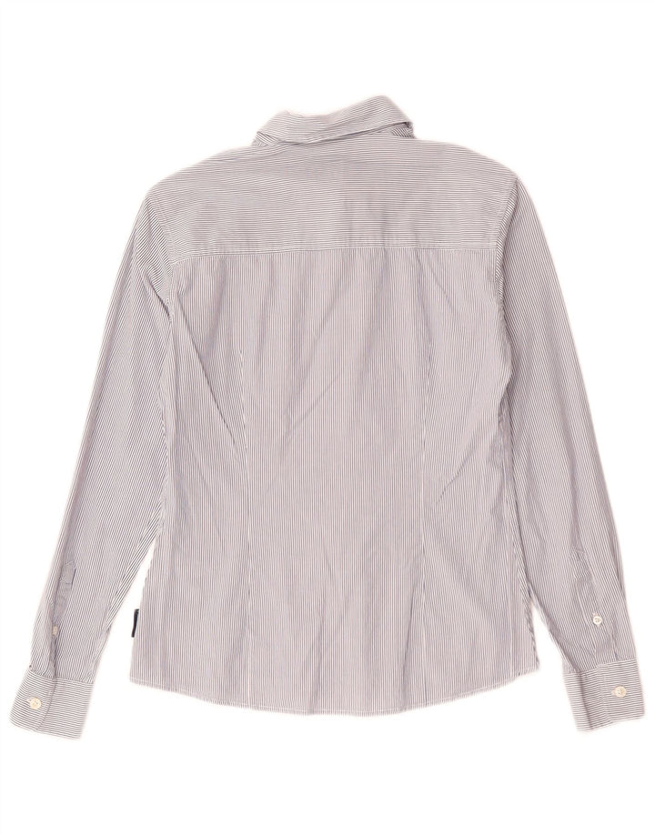 Cămașă North Sails pentru femei UK 10 Small Blue Pinstripe Cotton