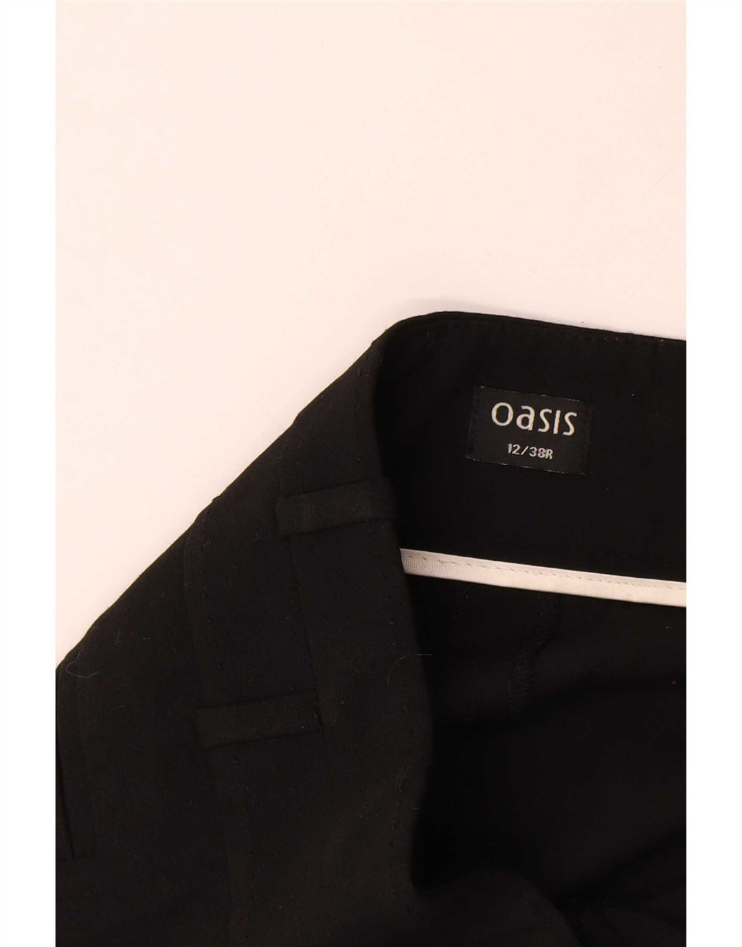 Pantaloni casual pentru femei Oasis Bootcut UK 12 Medium L34 L29 Poliester negru