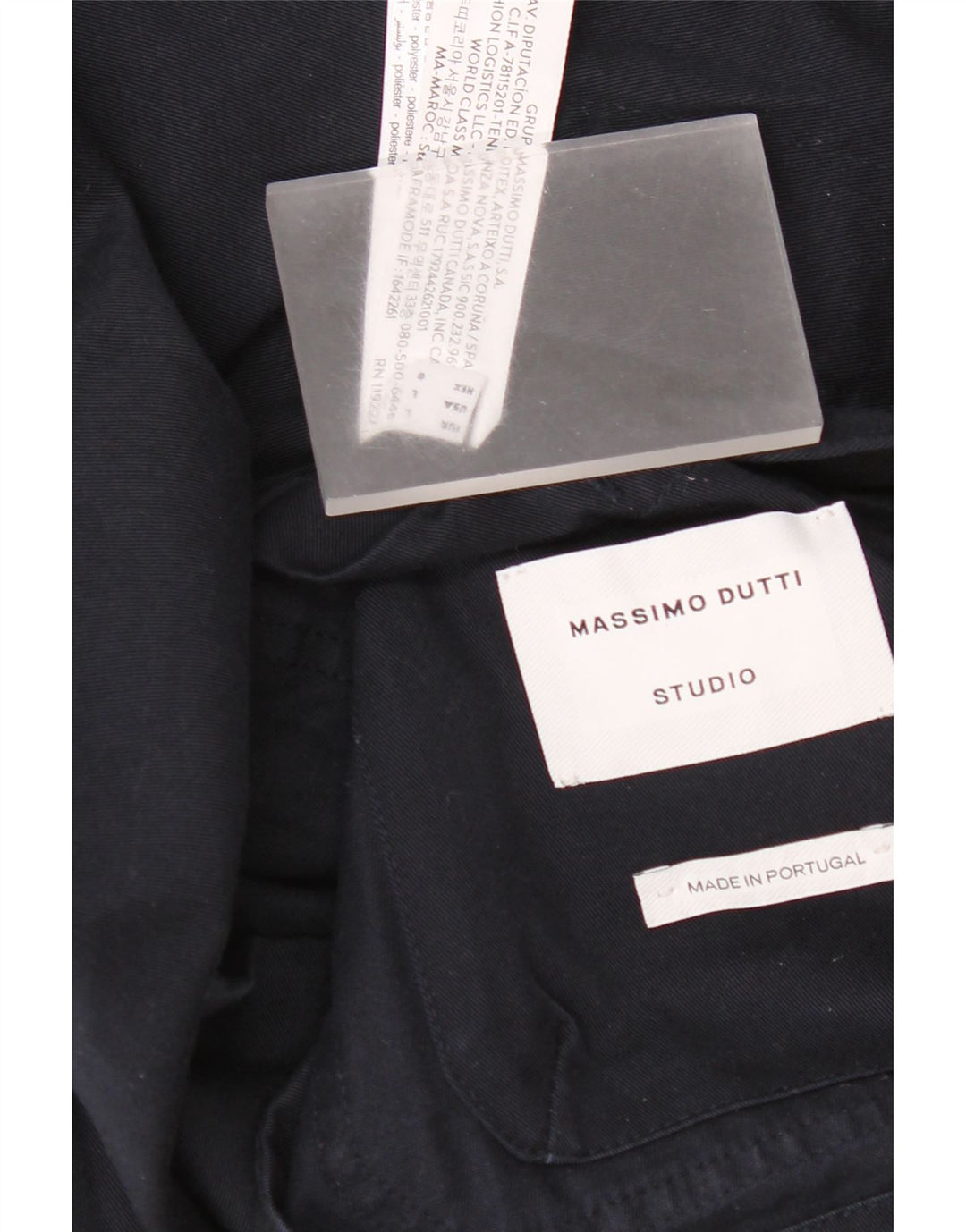 Jachetă Massimo Dutti pentru bărbați, UK 40, mare, albastru, bumbac