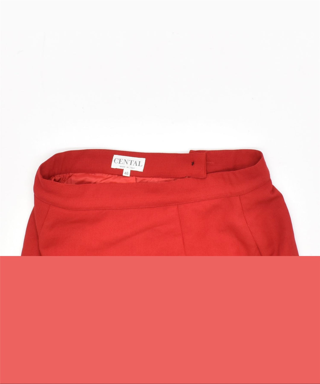 Fusta creion pentru femei CENTAL IT 46 Large W30 Red Vintage