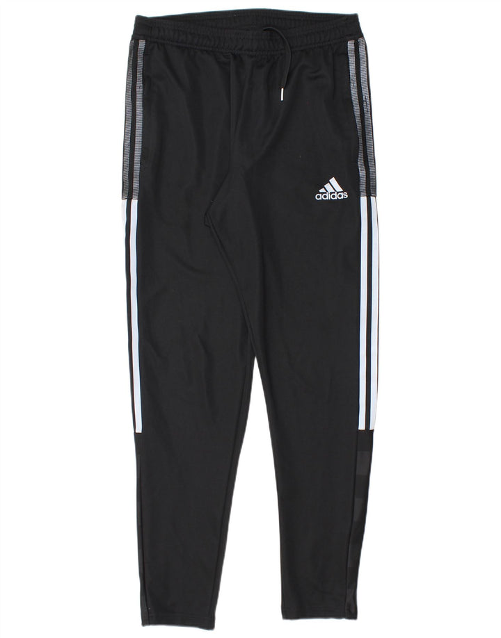Pantaloni de trening Adidas Aeroready pentru bărbați, poliester mediu negru