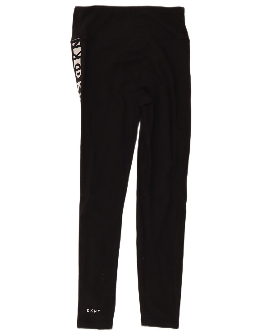 Leggings grafic Dkny pentru femei UK 4 XS bumbac negru