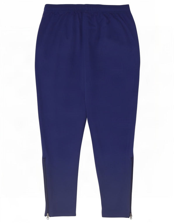 Pantaloni de trening Adidas Climalite pentru bărbați XL poliester bleumarin