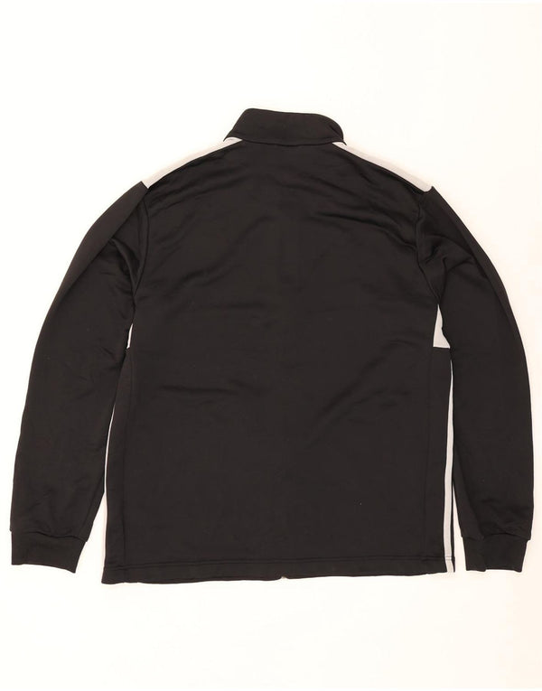 Jachetă de trening pentru bărbați Adidas XL, negru, poliester bloc de culoare