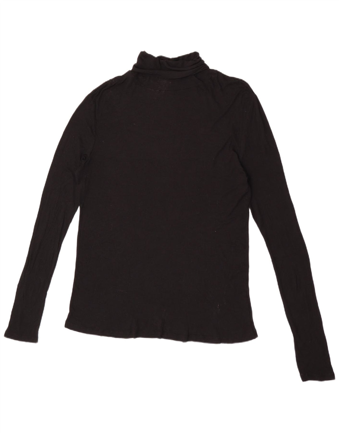 Top femeie Zara cu mânecă lungă UK 16 mare negru