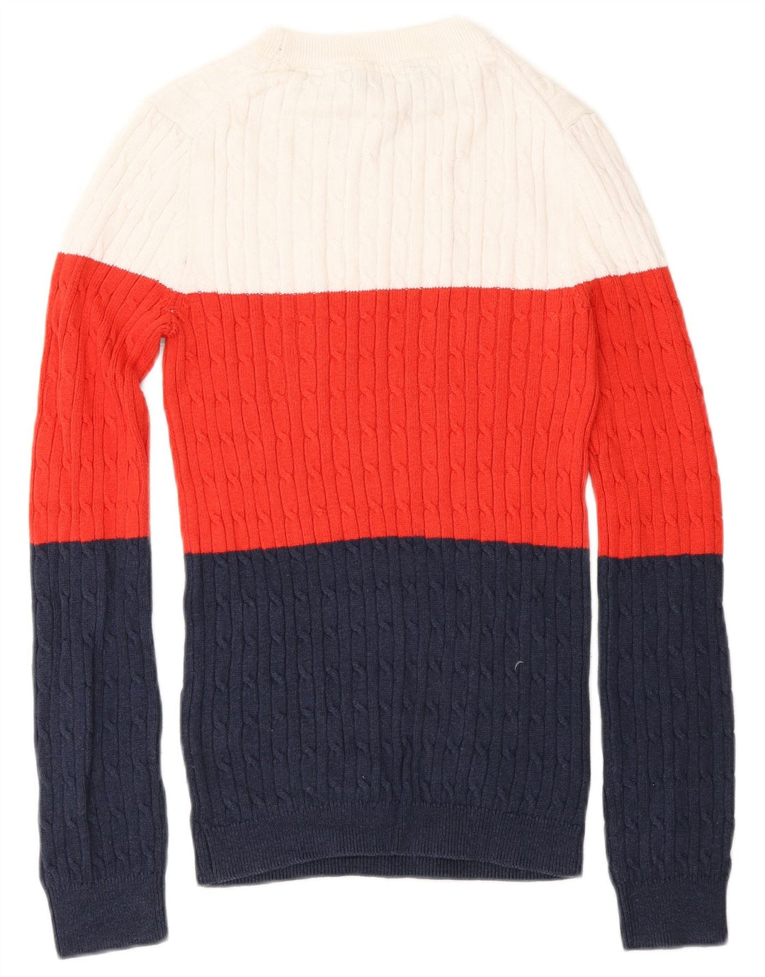 Crew Clothing Pulover pentru femei cu gât crew pulover UK 8 Mic Multicolor