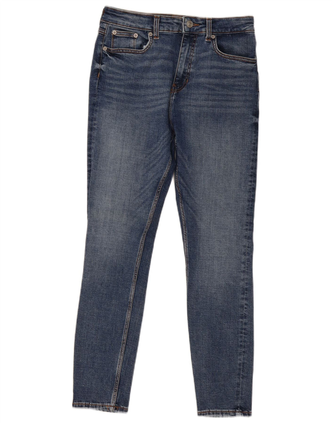 Blugi skinny dama Zara EU 40 Medium W30 L27 Albastru
