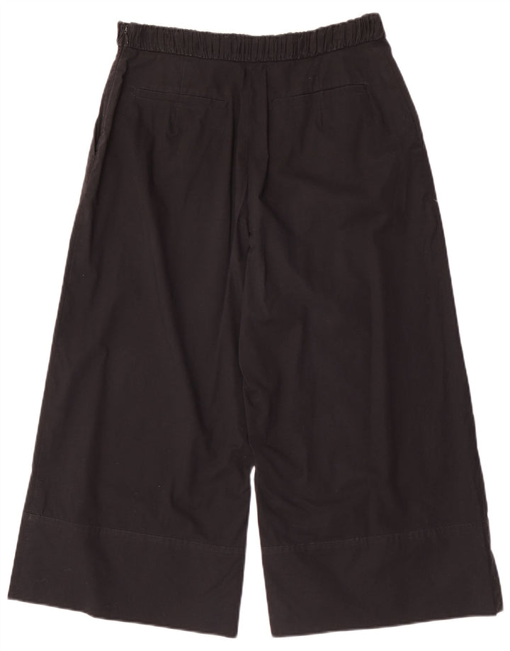 Max & Co. Pantaloni capri cu picioare largi pentru femei W30 L21 negri