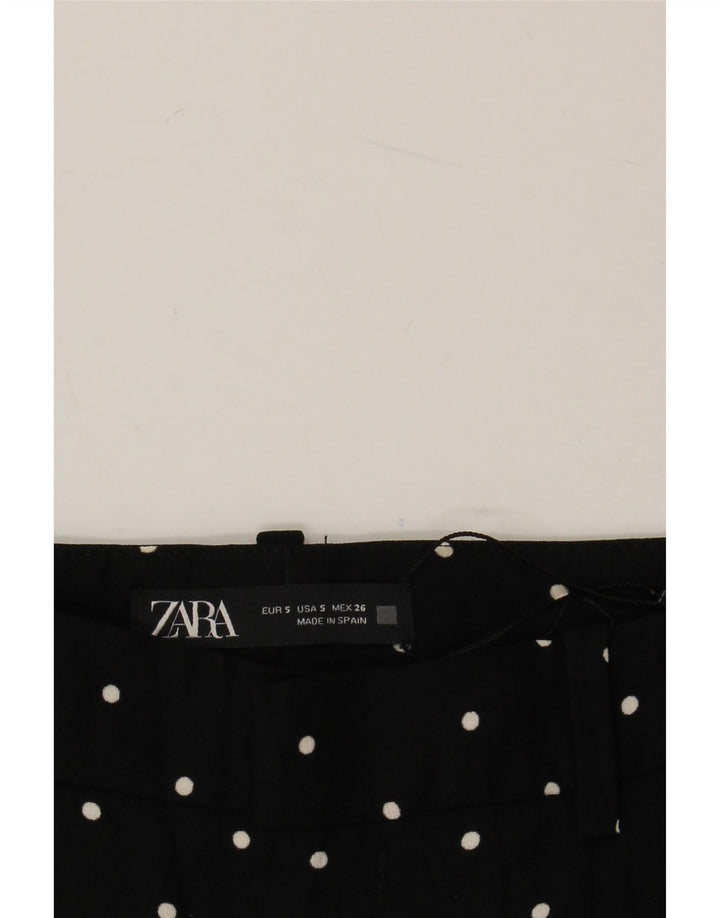 Pantaloni Harem pentru Damă Zara Mici L26 L26 Negru Buline