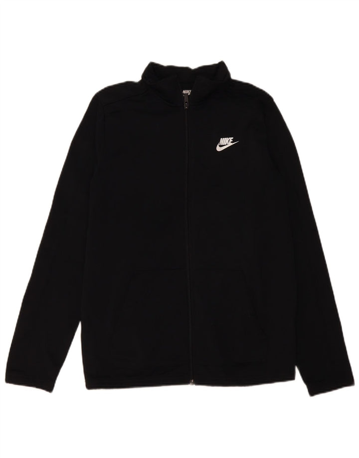 Jachetă de trening pentru băieți Nike 13-14 ani XL poliester negru