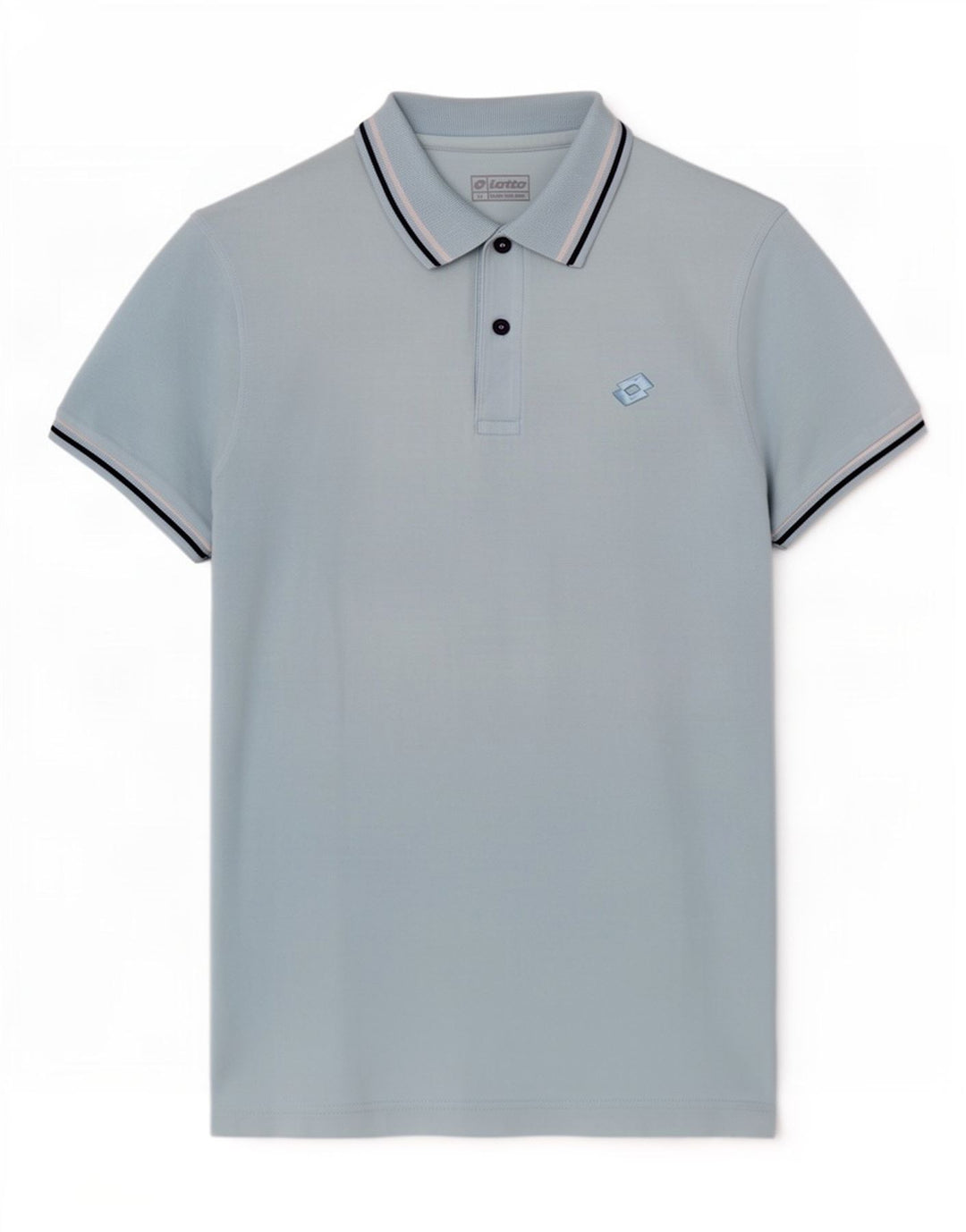 Tricou polo pentru bărbați Lotto, mare, albastru, bumbac