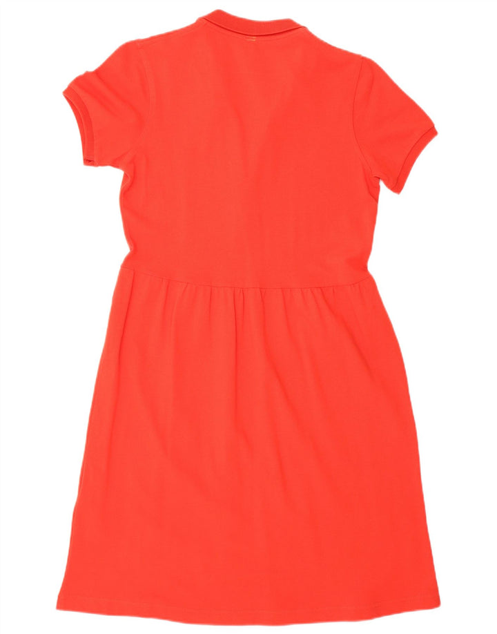 Sun68 rochie polo pentru femei UK 12 bumbac roșu mediu