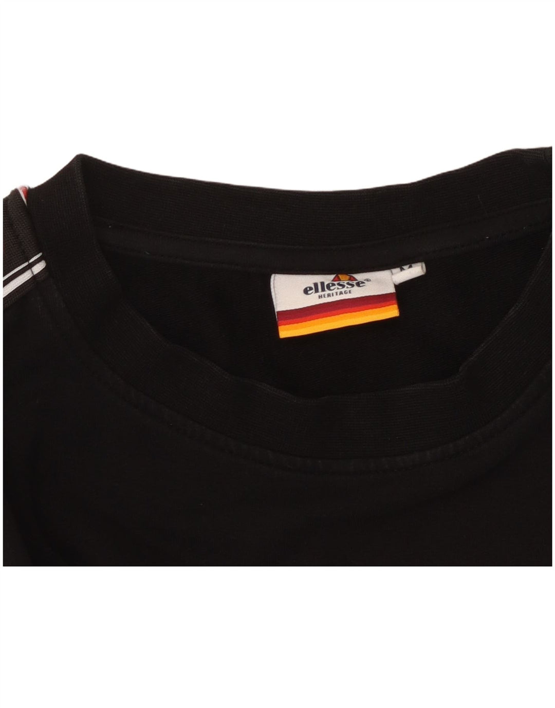 Pulover pentru damă ELLESSE Heritage Graphic Pulover UK 14 Medium Negru