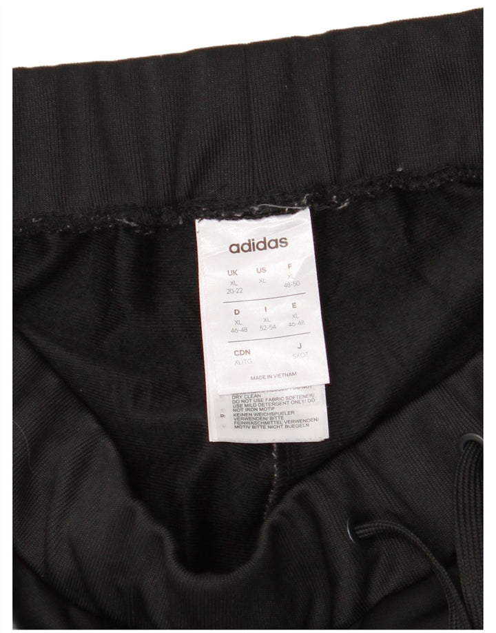 Pantaloni de trening Adidas pentru femei Joggeri UK 20/22 XL Poliester negru