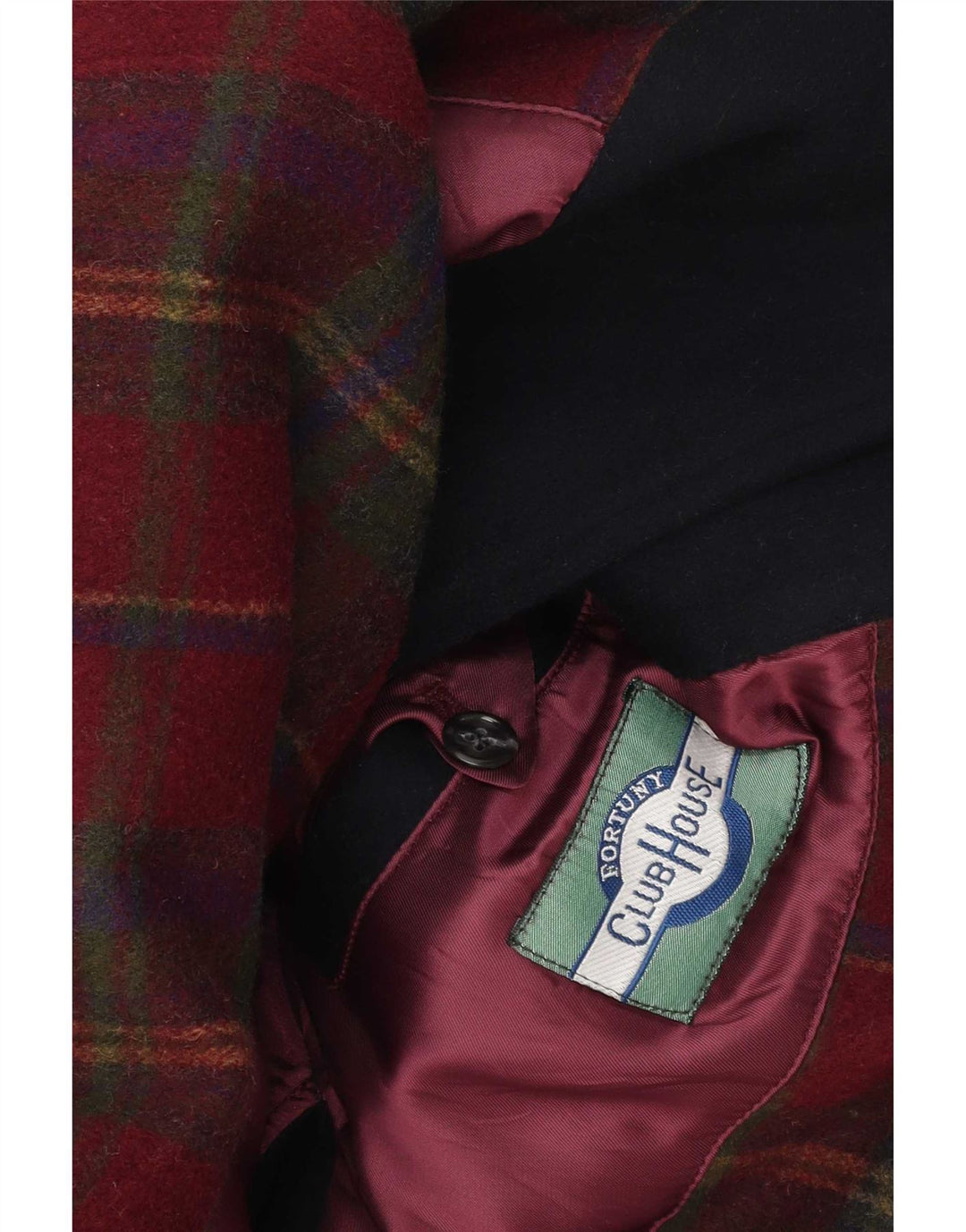 Pardesiu vintage pentru bărbați UK 44 2XL bleumarin