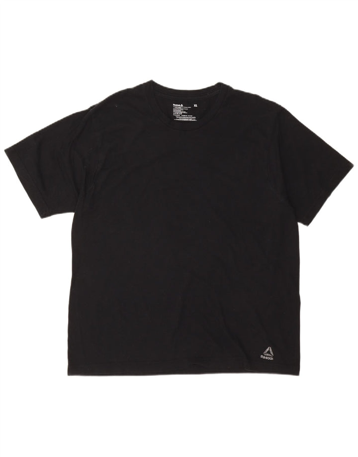 Tricou REEBOK pentru bărbați Top XL bumbac negru