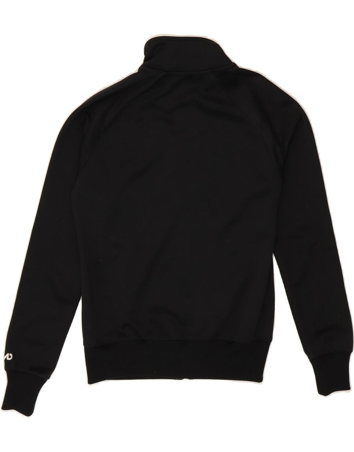 NIKE Womens Tracksuit Top Jacket UK 10 Small Black Polyester Vintage Nike and Second-Hand Nike from Messina Hembry 