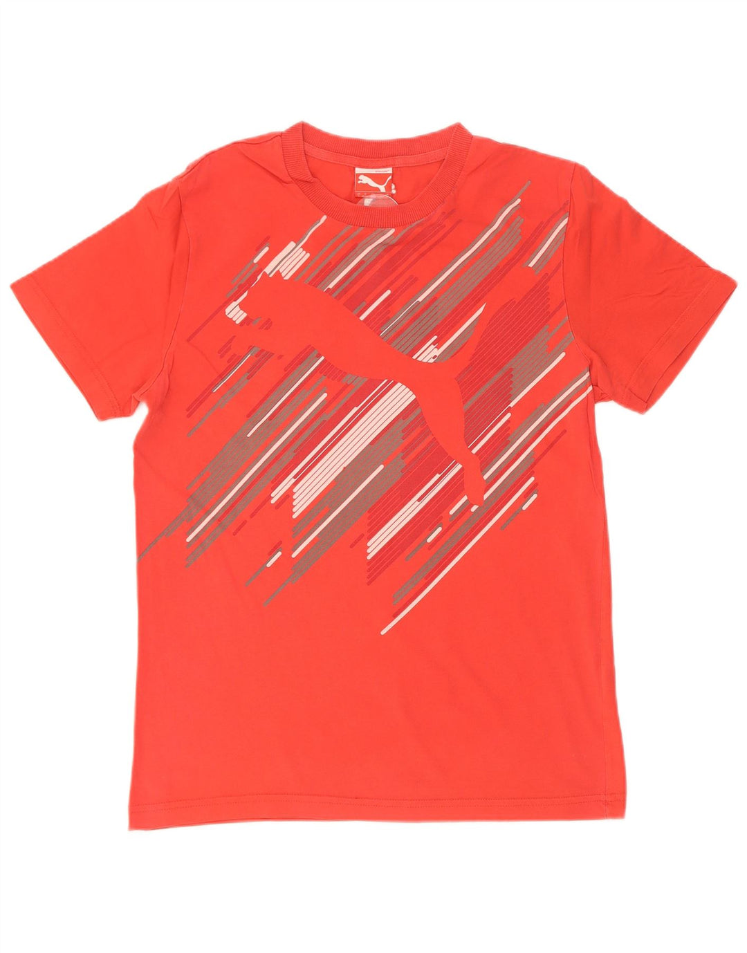 Tricou grafic Puma pentru bărbați Top mic cu dungi roșii