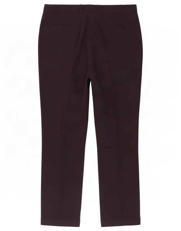 Pantaloni de costum pentru bărbați Marks & Spencer L40 L33 bleumarin poliester