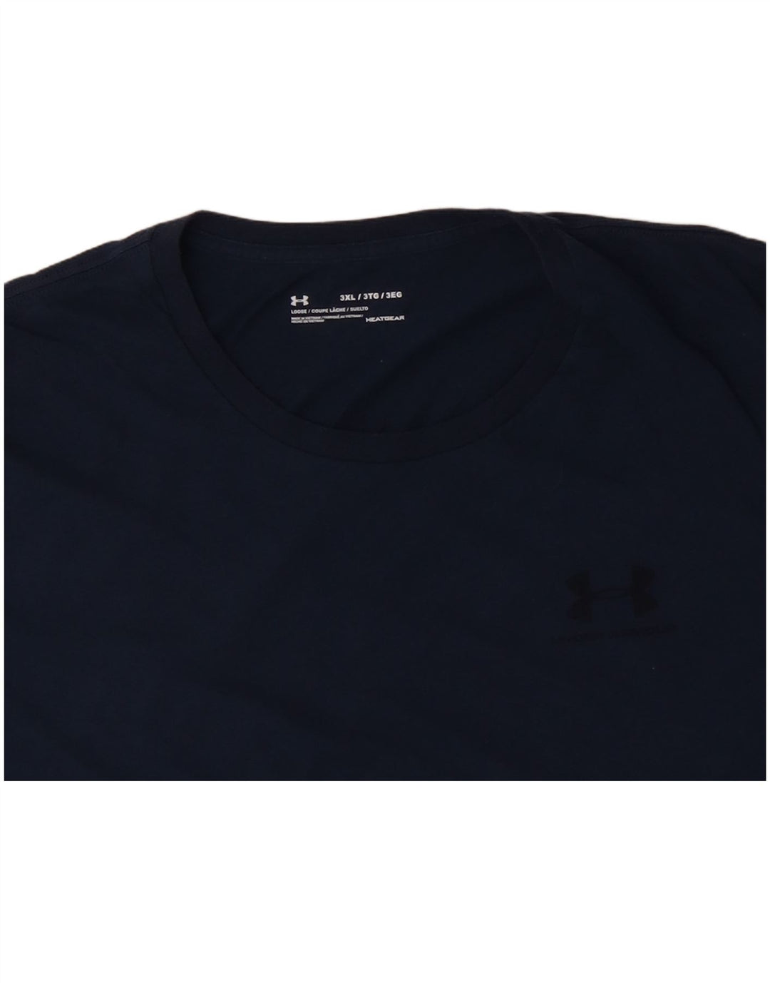 Tricou pentru bărbați UNDER ARMOUR Heat Gear Top 3XL Bleumarin