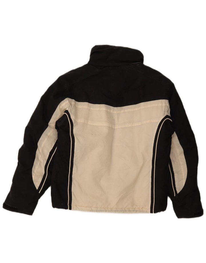 Jachetă de vânt supradimensionată pentru femei Ellesse UK 10, negru, colorblock