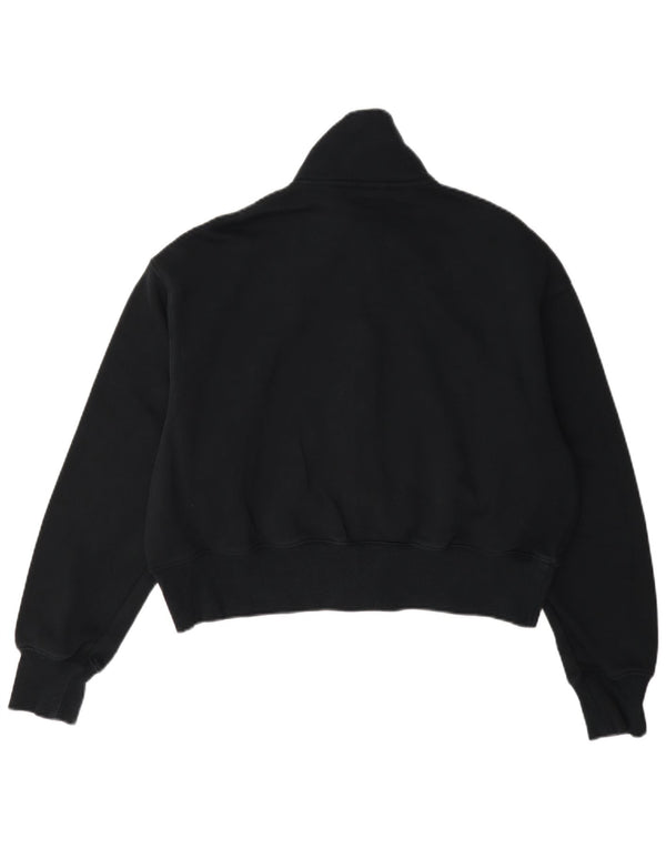 Jachetă de top de trening supradimensionată pentru femei Nike UK 6 XS Bumbac bleumarin