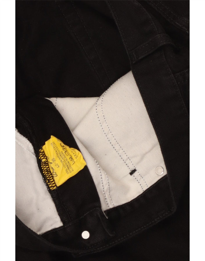 WRANGLER Blugi drepte pentru bărbați Texas W40 L30 bumbac negru