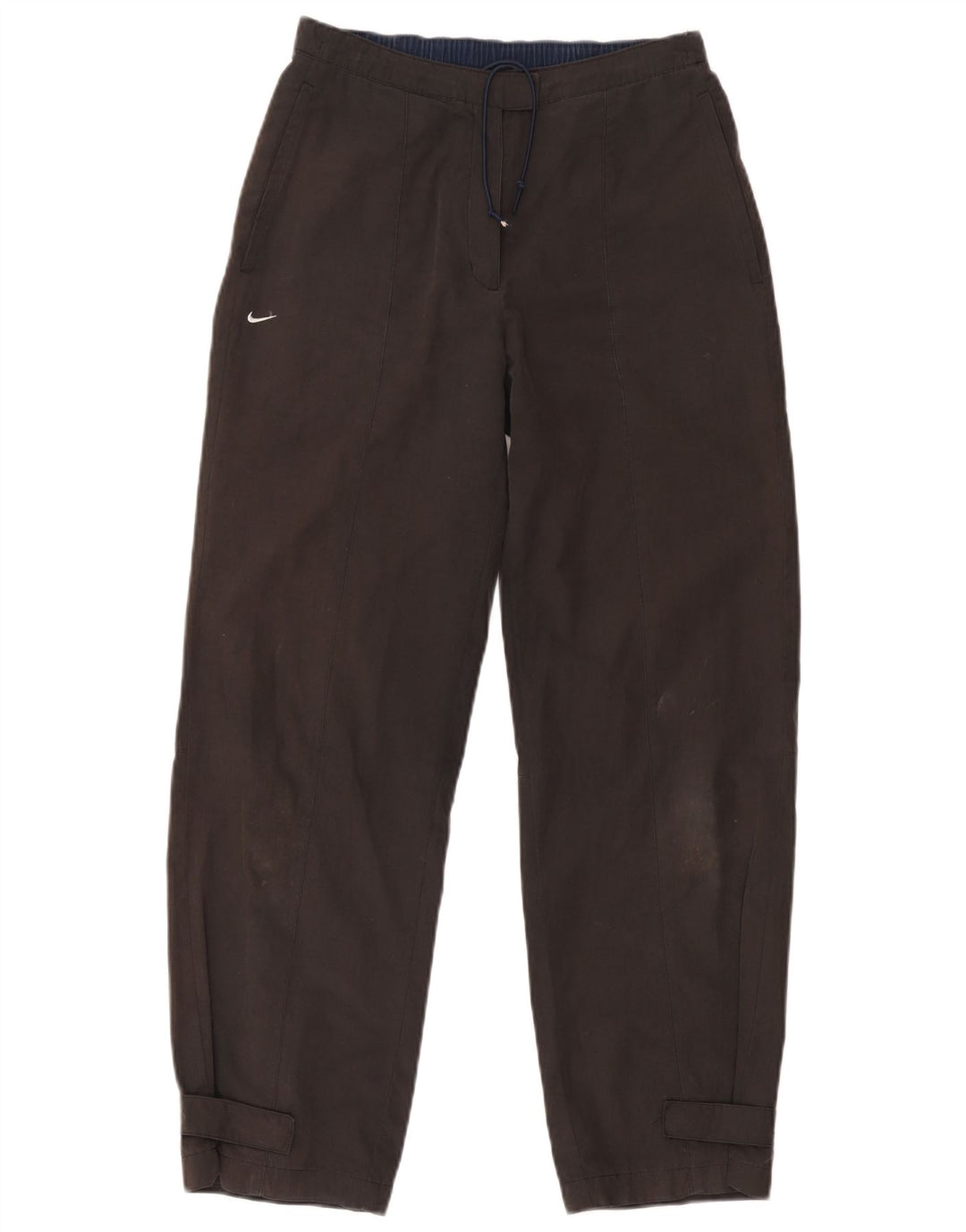 Pantaloni casual drepti pentru femei Nike US 4/6 Small W30 L29 Poliester gri