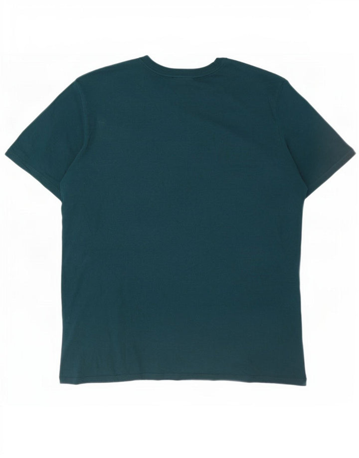 Tricou grafic Nike pentru bărbați, cu croială atletică, Top mare, verde