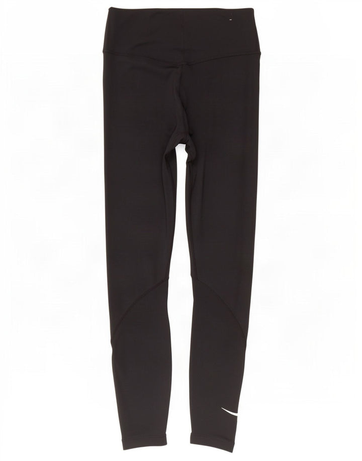 Leggings Nike Dri Fit pentru femei UK 8 Small Poliester negru